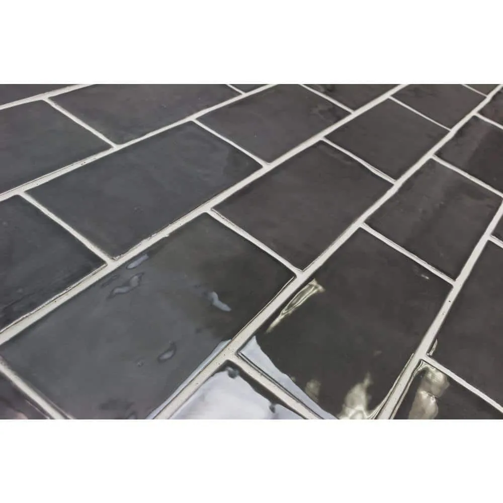 Ivy Hill Tile Catalina Driftwood 3 in. x 6 in. x 8 mm Polished Ceramic Subway Wall Tile (44-Pieces, 5.38 sq. ft. per Case), photo 3 of 6