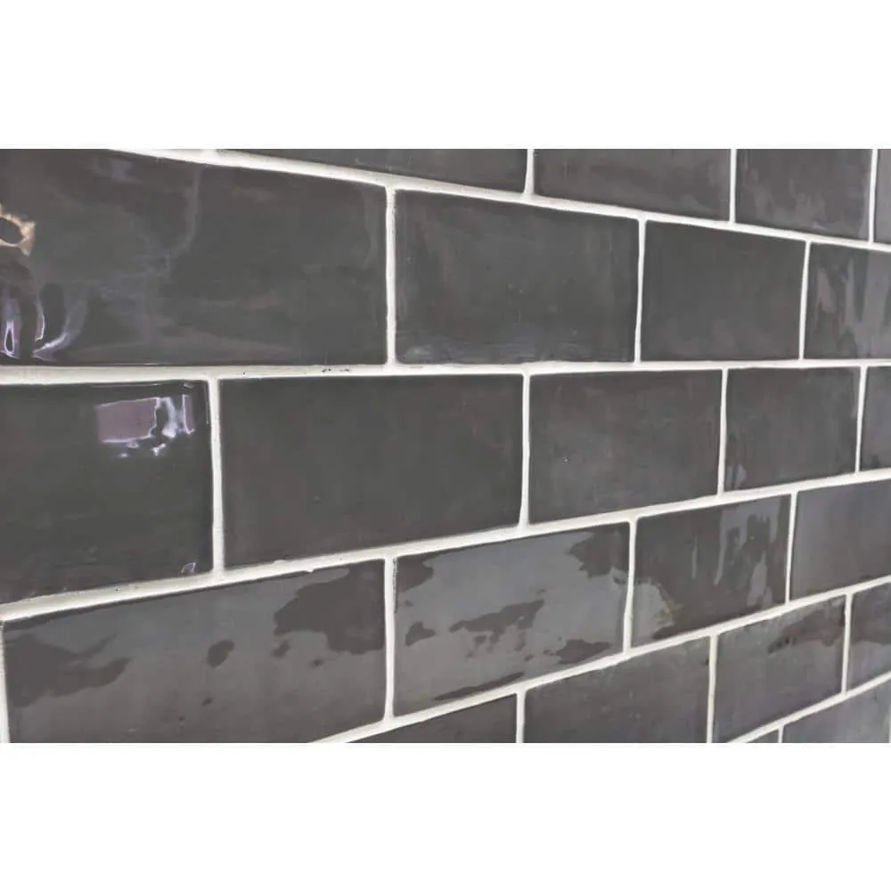 Ivy Hill Tile Catalina Driftwood 3 in. x 6 in. x 8 mm Polished Ceramic Subway Wall Tile (44-Pieces, 5.38 sq. ft. per Case), photo 6 of 6