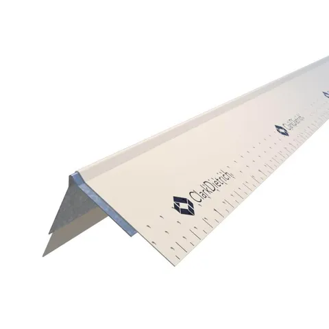 1.375 in × 8 ft Galvanized Steel Paper-Faced Standard Leg Drywall Corner Bead