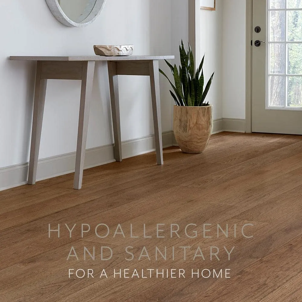 ASPEN FLOORING Durango Hickory 9/16 in T x 8.66 in. W Tongue and Groove Wire Brushed Engineered Hardwood Flooring (31.25 sqft/case), photo 10 of 14