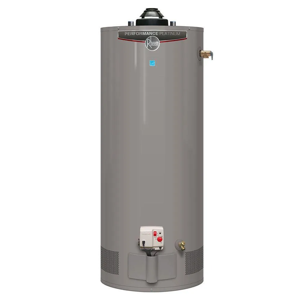 Performance Platinum 50 Gal. Short 12 Year 40,000 BTU Natural Gas Powered Damper ENERGY STAR Water Heater, photo 6 of 7