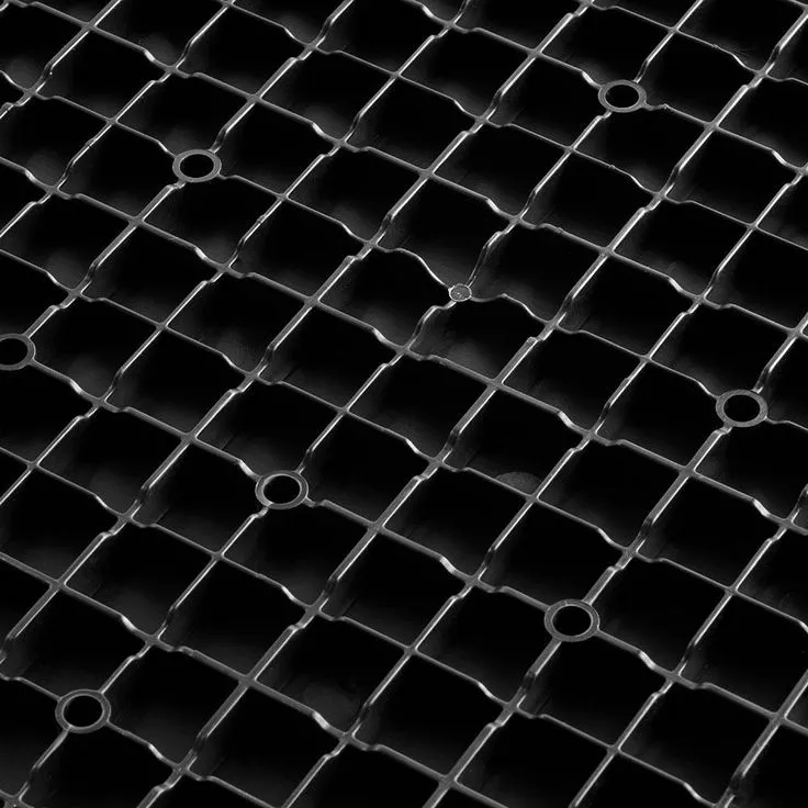 Swisstrax 12 in. W x 12 in. L Jet Black Diamondtrax Home Modular Polypropylene Flooring (50-Tile/Pack) (50 sq. ft.), photo 3 of 11