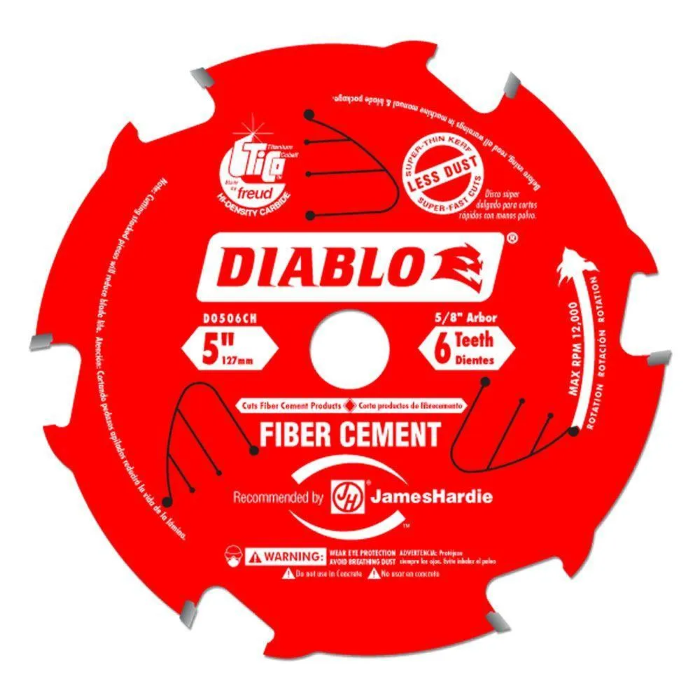 12 in. x 8-Tooth Polycrystalline Diamond (PCD) Tipped James Hardie/Fiber Cement Cutting Saw Blade, photo 15 of 17