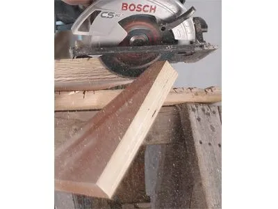 15 Amp 7-1/4 in. Corded Circular Saw with 24-Tooth Carbide Blade and Carrying Bag, photo 3 of 10