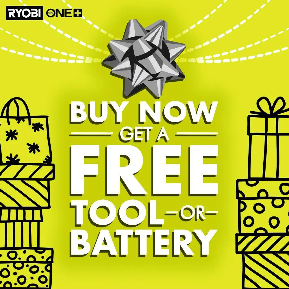 RYOBI ONE+ 18V Brushless Cordless 4-Tool Combo Kit with (2) 2.0 Ah Batteries, Charger, Bag w/Free 3/8 in. Ratchet, photo 2 of 3