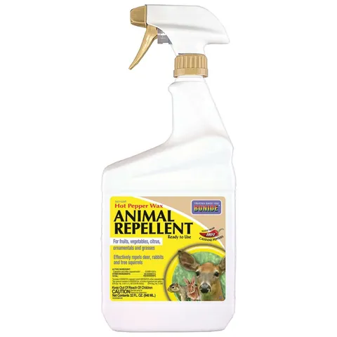 Hot Pepper Wax Animal Repellent Spray, Ready-to-Use, 32 oz (Quart)