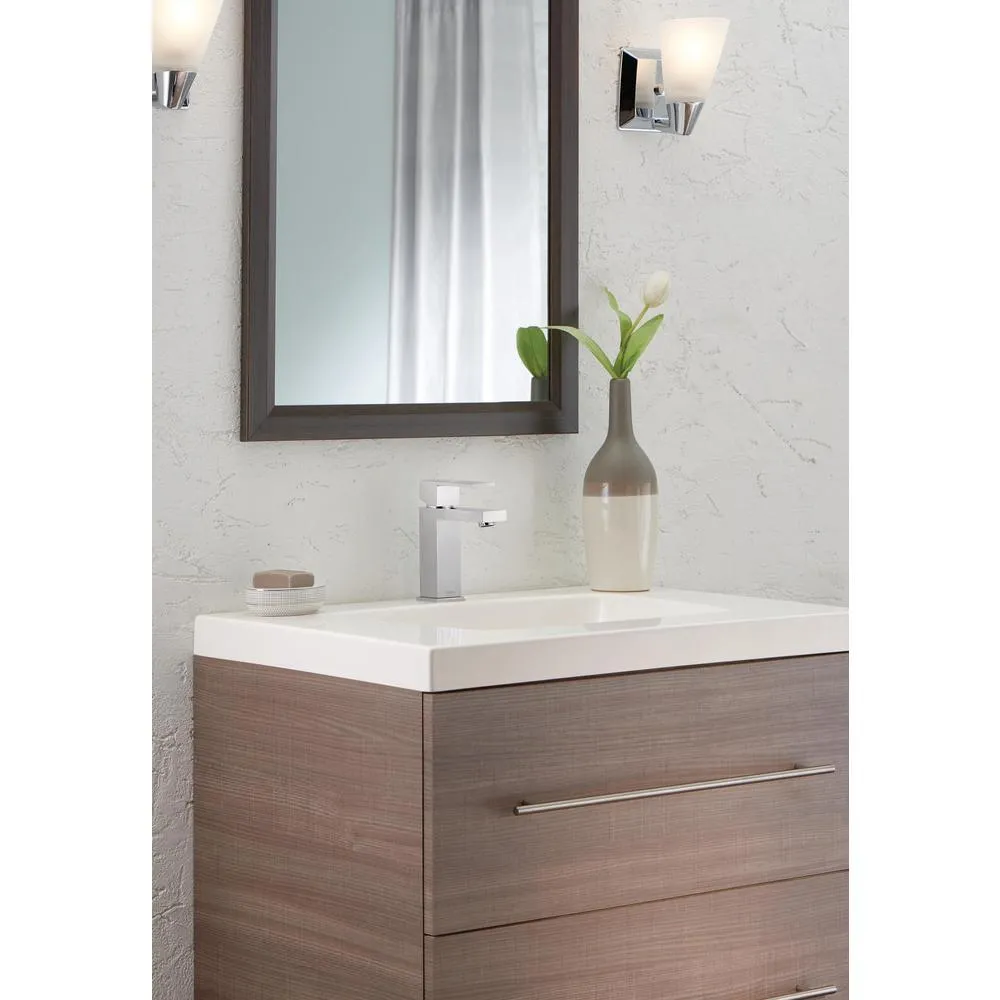 Modern Single Hole Single-Handle Bathroom Faucet in Chrome, photo 4 of 7
