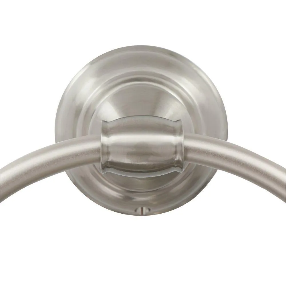 ARISTA Highlander Collection 4-Piece Bathroom Hardware Kit in Satin Nickel, photo 11 of 12