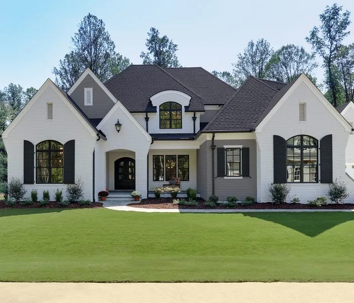 RELIABILT 150 Series New Construction 35-1/2-in x 47-1/2-in x 3-1/4-in Jamb White Vinyl Low-e Argon Single Hung Window with Grids Half Screen Included, photo 3 of 7