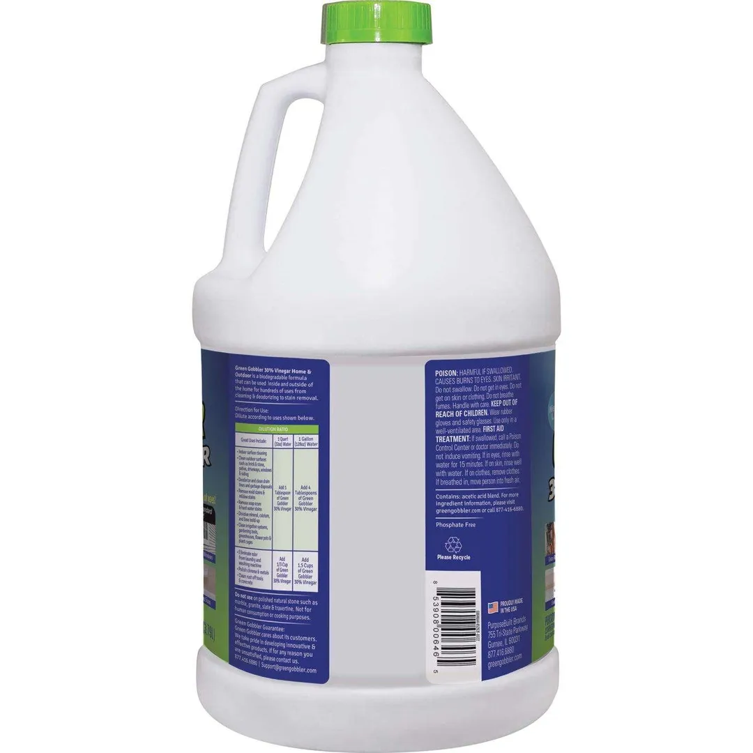 Green Gobbler Non-Scented Scent Organic All Purpose Cleaner With Vinegar Liquid 1 gal, photo 2 of 2