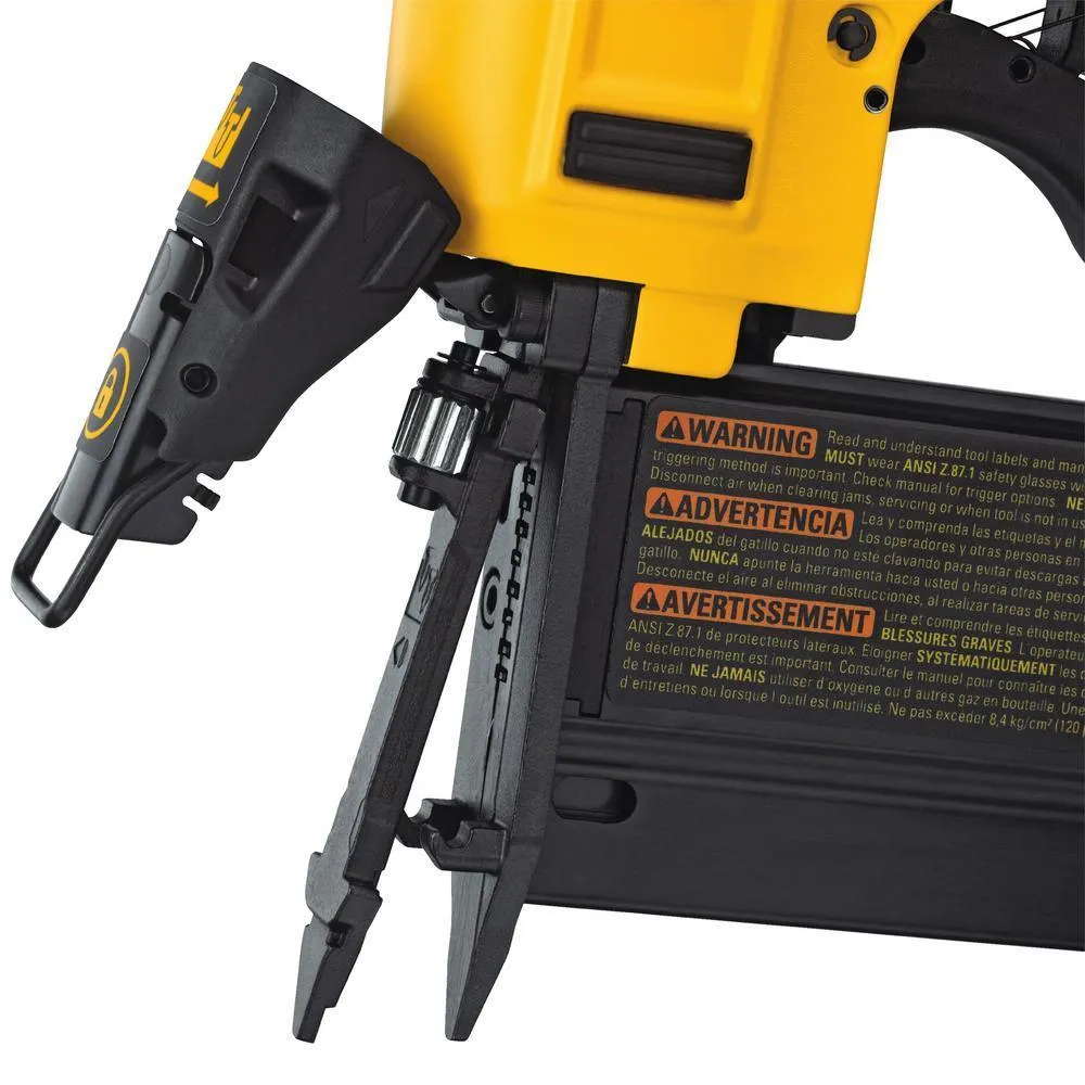 DEWALT 18-Gauge Brad Nailer and 6 Gal. Heavy Duty Pancake Electric Air Compressor Combo Kit with Bonus Pin Nailer, photo 2 of 10