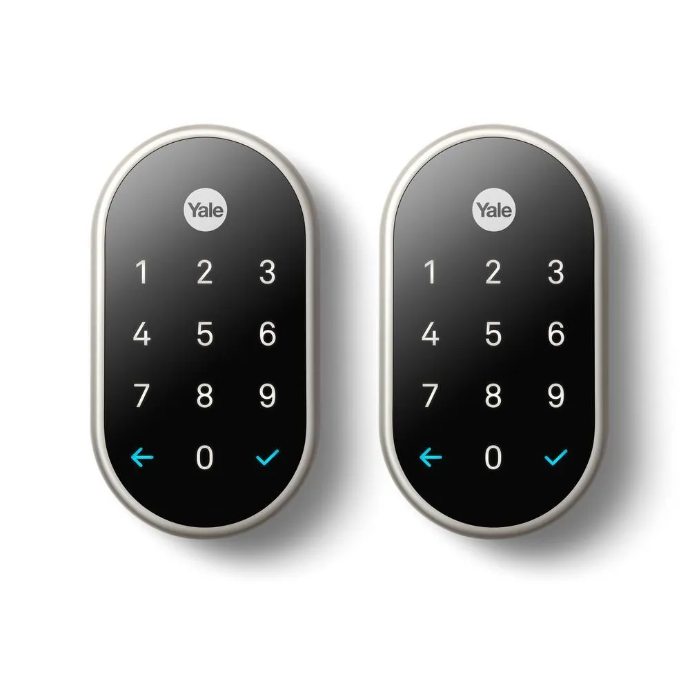 Nest x Yale Lock Satin Nickel with Google Nest Connect, photo 20 of 25