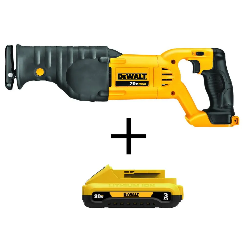 DEWALT 20-Volt MAX Lithium-Ion Cordless Reciprocating Saw (Tool-Only), photo 14 of 16