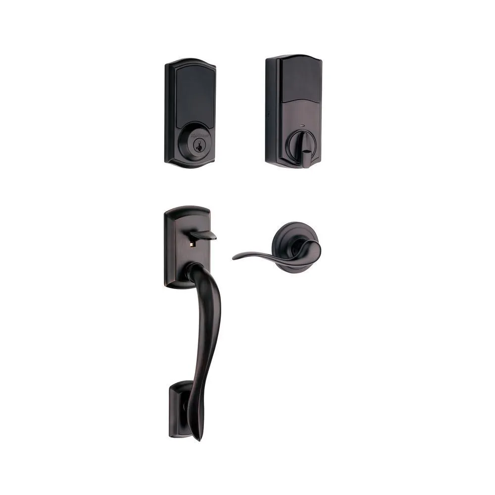 Kwikset Z-Wave SmartCode 916 Touchscreen Satin Nickel Single Cylinder Electronic Deadbolt Featuring SmartKey Security, photo 3 of 3