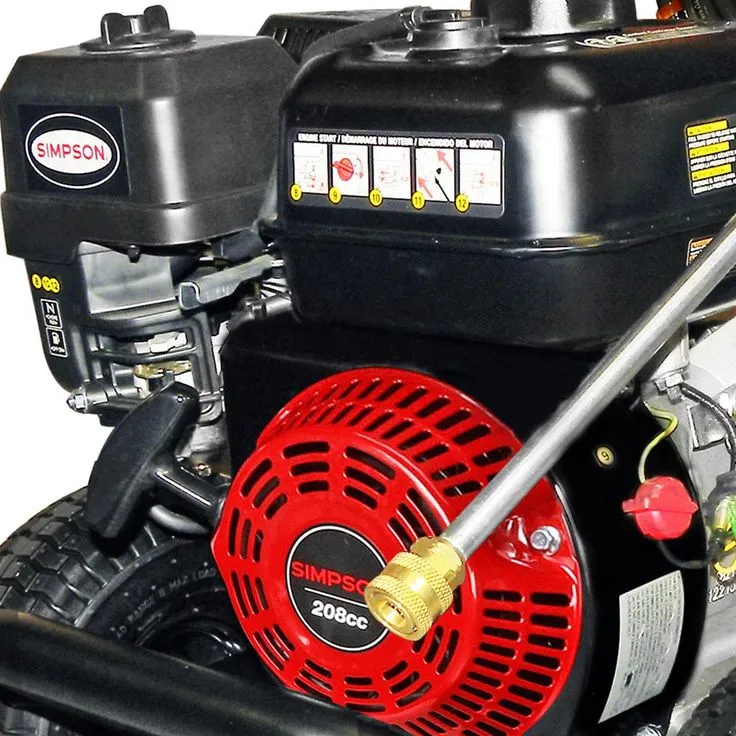 Simpson Clean Machine by SIMPSON 3400 PSI at 2.5 GPM SIMPSON Cold Water Residential Gas Pressure Washer, photo 3 of 7
