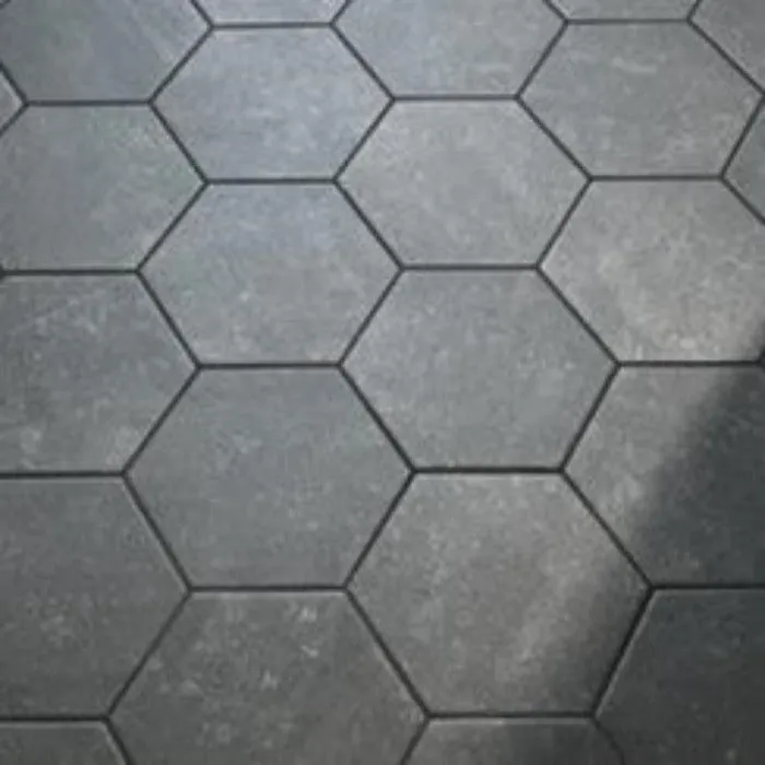 Ivy Hill Tile Sanskrit Black Hex 8.86 in. x 10.20 in. Matte Porcelain Floor and Wall Tile (9.47 sq. ft./Case), photo 2 of 10