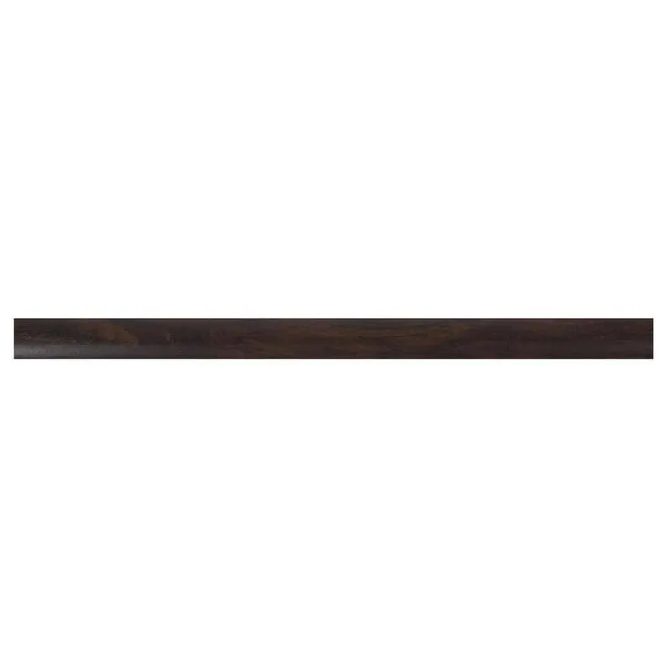 Aged Walnut 0.75 in. T x 2.75 in. W x 94 in. L Luxury Vinyl Flush Stairnose Molding, photo 4 of 7