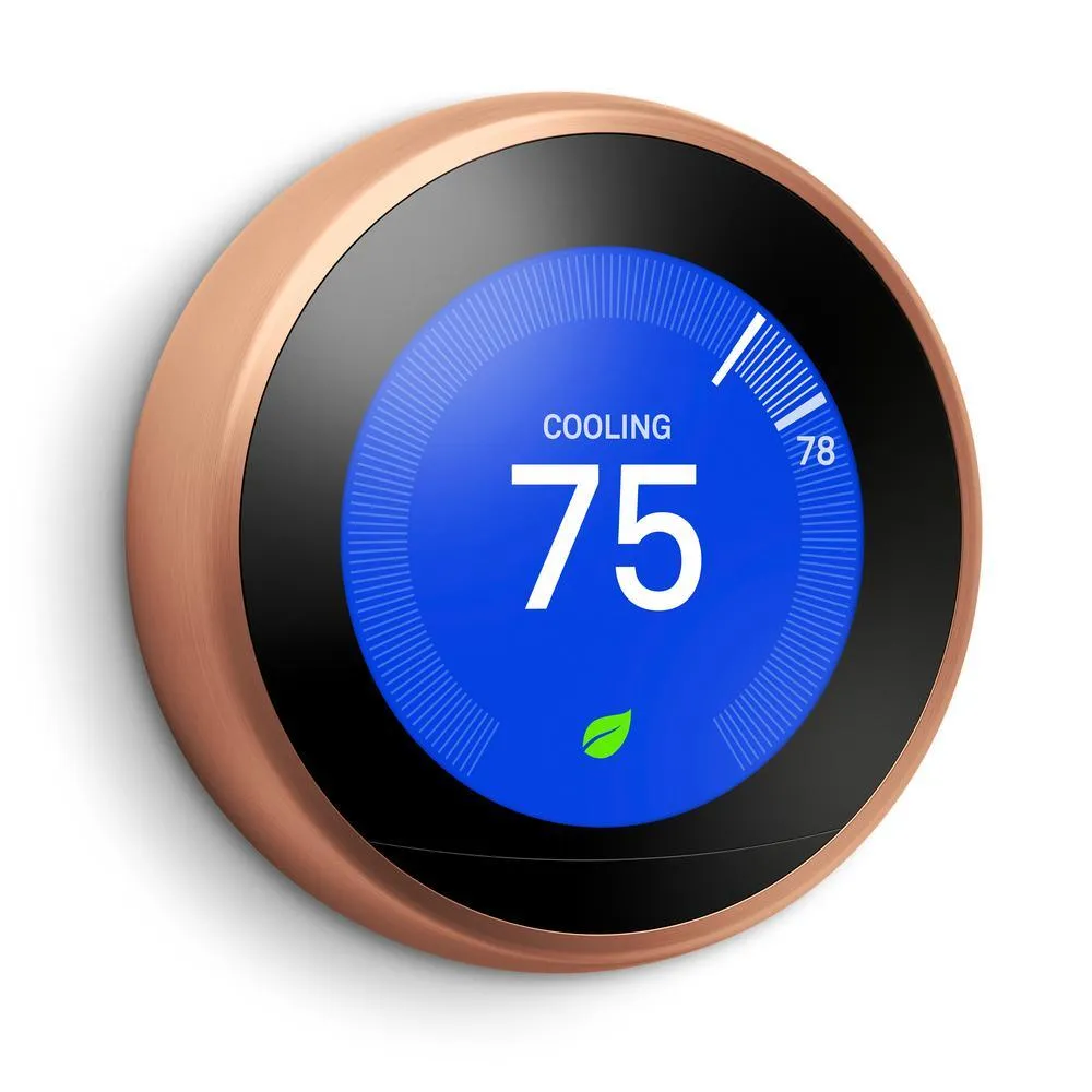 Nest Learning Thermostat 3rd Gen in Copper, photo 3 of 24