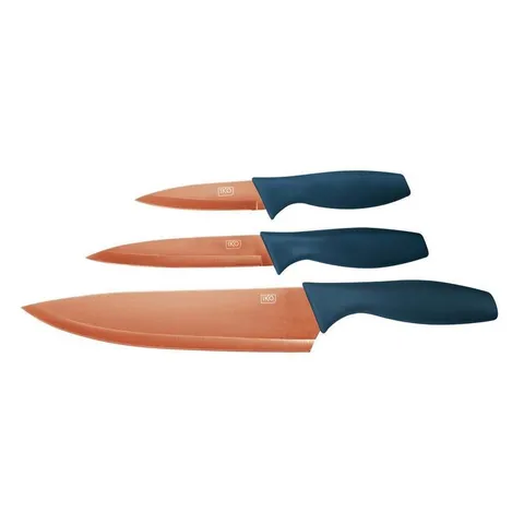 Copper Collection 16-Piece Copper Nonstick Cookware Set in Blue