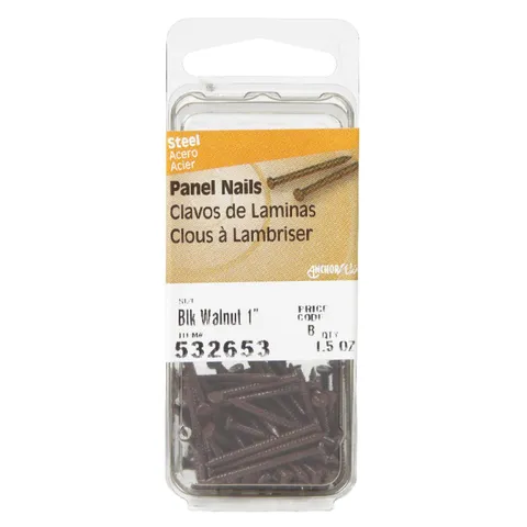 1 in. Panel Nails, Large Head