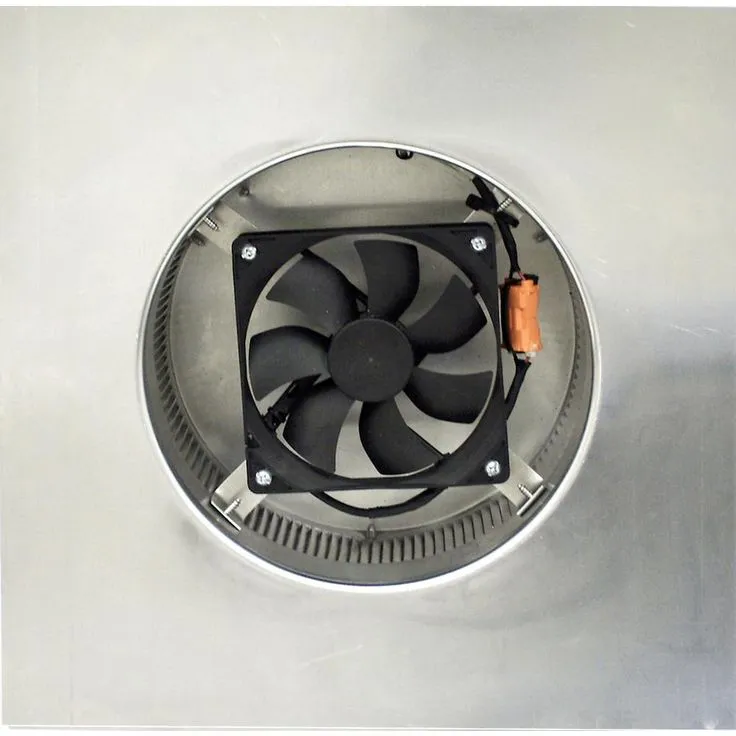 Active Ventilation 365 CFM Brown Aluminum Solar Powered Attic Fan, photo 11 of 11