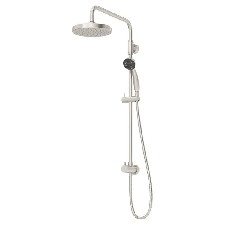 Symmons 1-Spray 5.59 in. Dual Shower Head and Handheld Shower Head with Low Flow in Satin Nickel, photo 2 of 2
