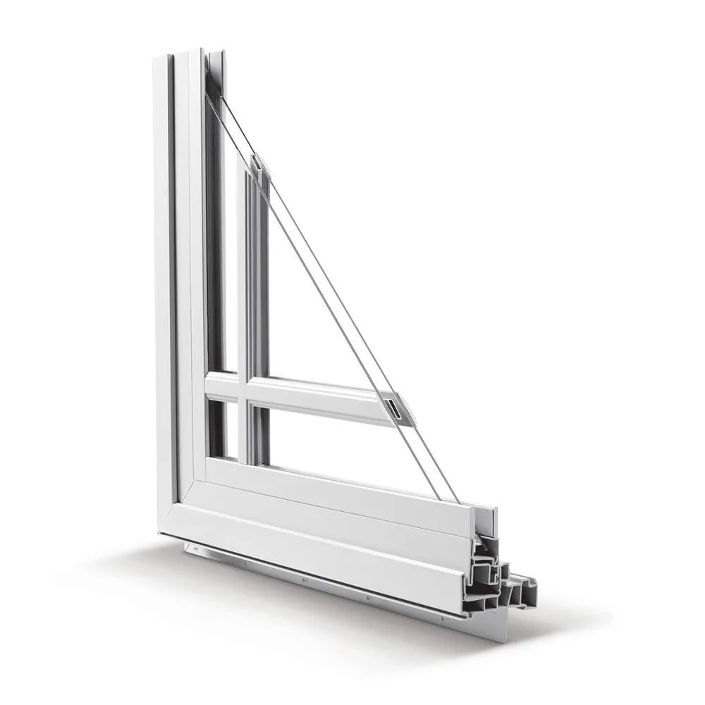 JELD-WEN 36 in. x 80 in. 6 Lite Craftsman Primed Steel Prehung Left-Hand Inswing Front Door w/Brickmould and Shelf", photo 6 of 16