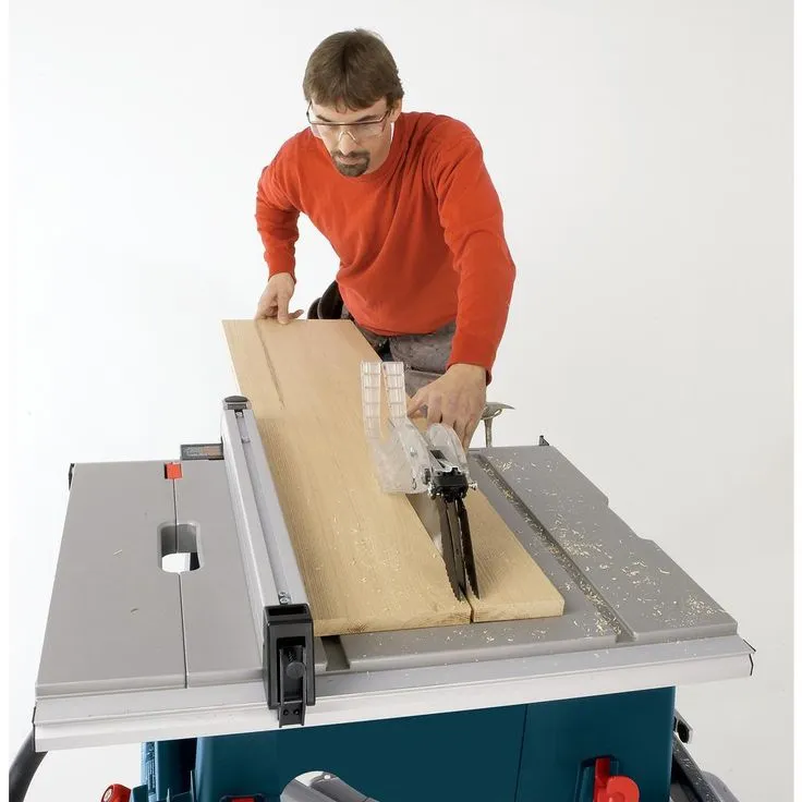 Bosch 15 Amp 10 in. Corded Portable Jobsite Table Saw with Gravity Rise Wheeled Stand, photo 2 of 4
