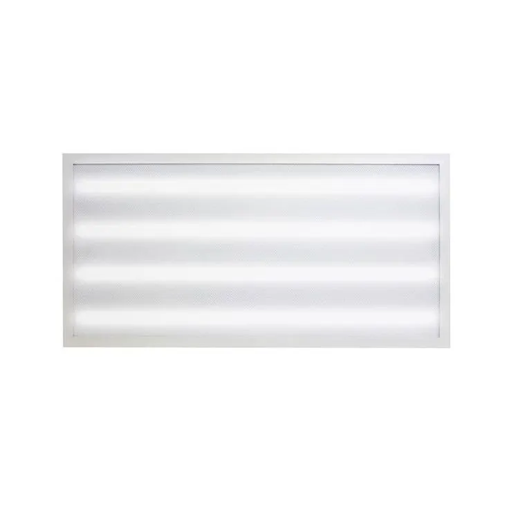 Commercial Electric 2 ft. x 4 ft. 128-Watt Equivalent Integrated LED High Output Prismatic Lens White Troffer, 3500K/4000K/5000K, photo 4 of 6