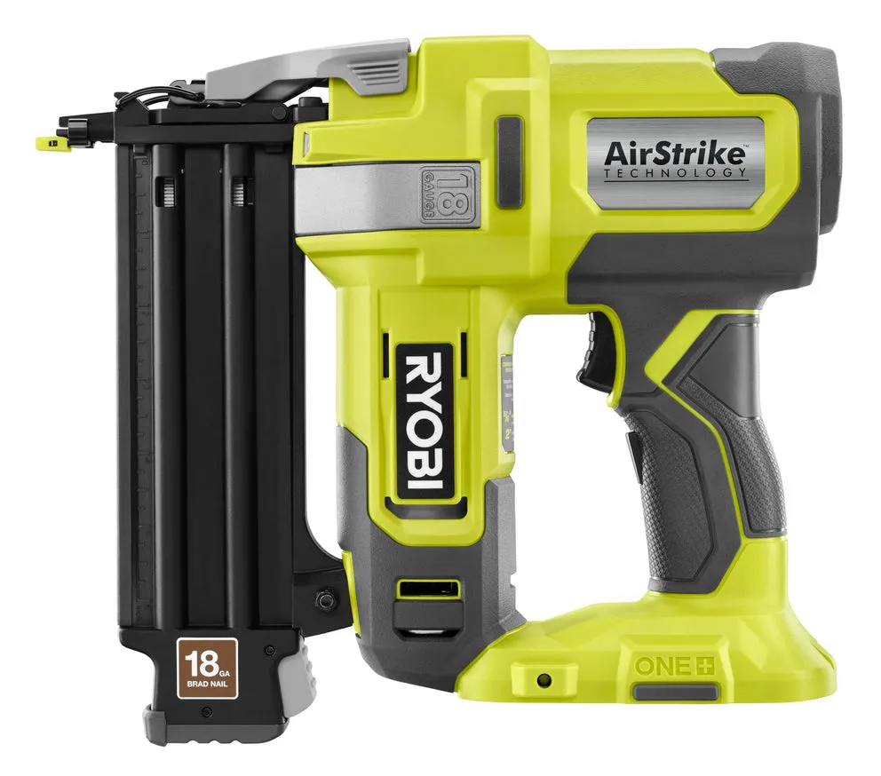 RYOBI 18V ONE+ AirStrike 18-Gauge Cordless Brad Nailer Kit with Sample Nails, 4.0 Ah Battery and Charger, photo 8 of 8