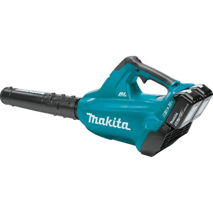 Makita 120 MPH 473 CFM 18-Volt X2 (36-Volt) LXT Lithium-Ion Brushless Cordless Blower Kit with 2 Batteries 5.0Ah and Charger, photo 9 of 10