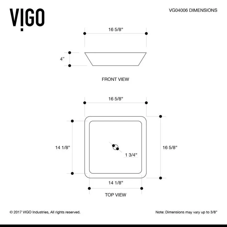 VIGO White Begonia Handmade Countertop Matte Stone Square Vessel Bathroom Sink in Matte White, photo 8 of 10