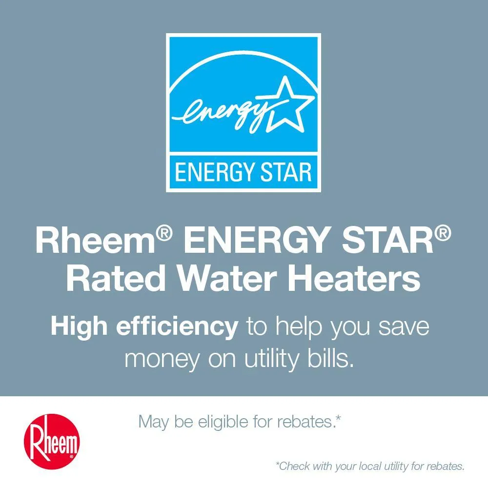 Performance Platinum 50 Gal. Tall 12 Year 40,000 BTU Natural Gas ENERGY STAR Tank Water Heater, photo 3 of 7