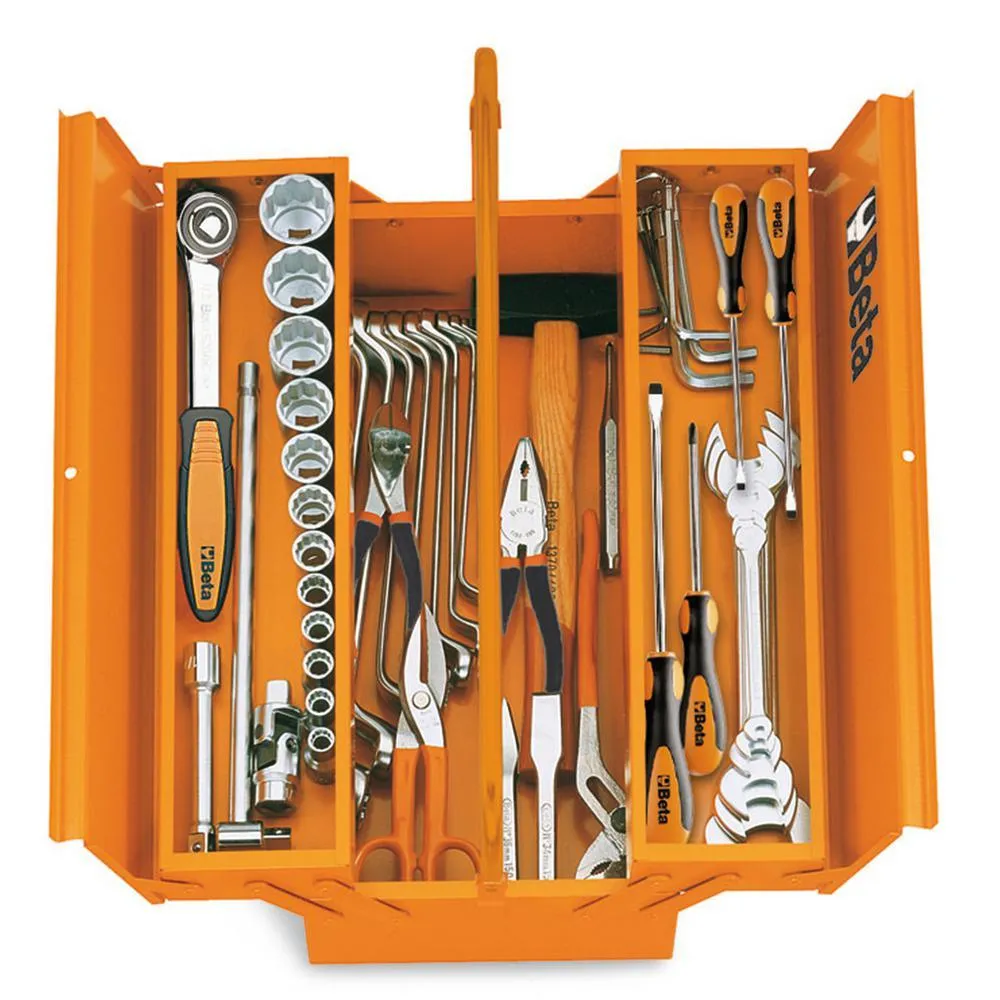 8 in. x 22 in. Cantilever Sheet Metal Tool Box in Orange, photo 2 of 2