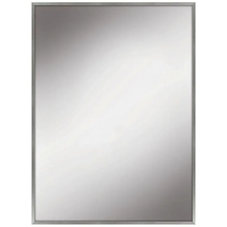 24 in. W x 30 in. H Framed Rectangular Anti-Fog Bathroom Vanity Mirror in Oil Rubbed Bronze Finish, photo 3 of 12