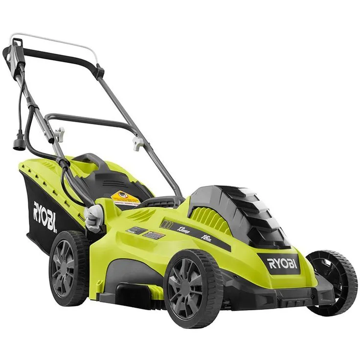 RYOBI 16 in. 13 Amp Corded Electric Walk Behind Push Mower, photo 4 of 5
