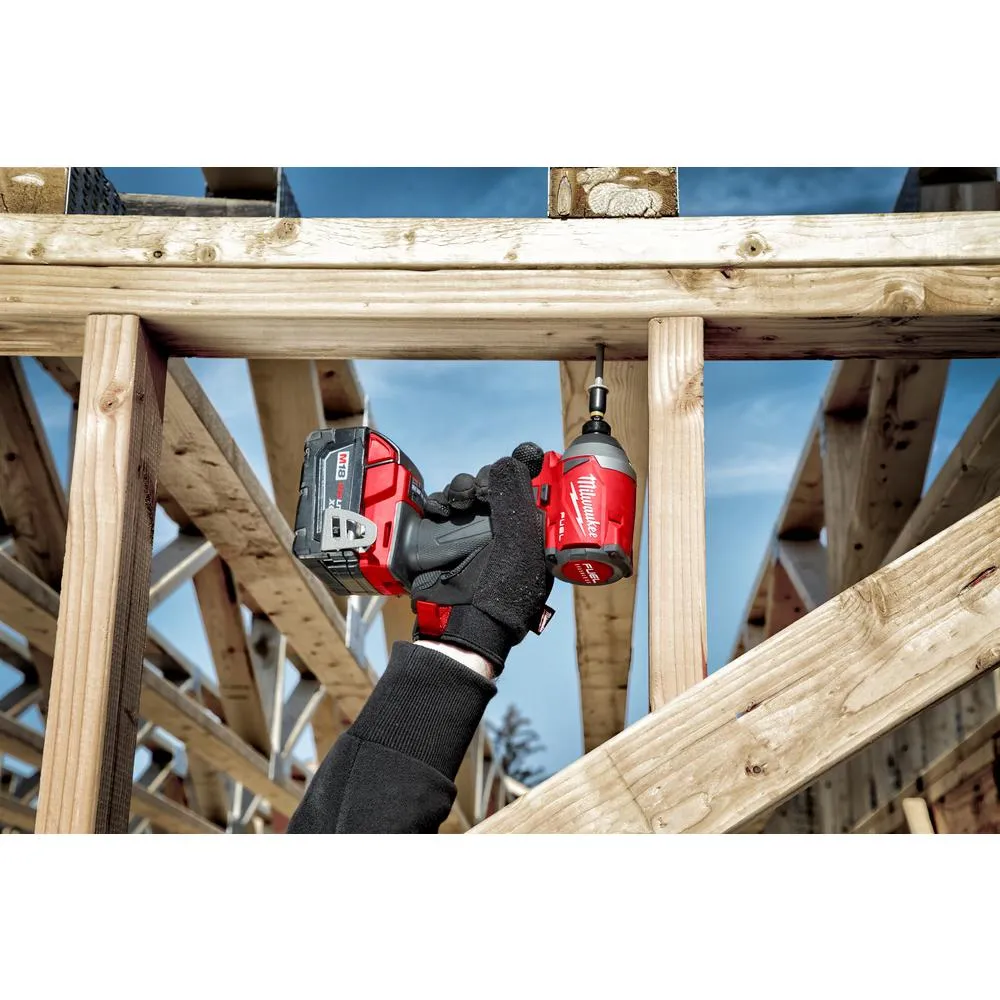 M18 FUEL 18-Volt Lithium-Ion Brushless Cordless Hammer Drill and Impact Driver Combo Kit (2-Tool) with Two 5Ah Batteries, photo 8 of 34