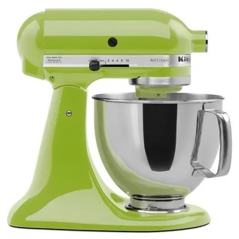 5-Quart 10-Speed Green Apple Residential Stand Mixer