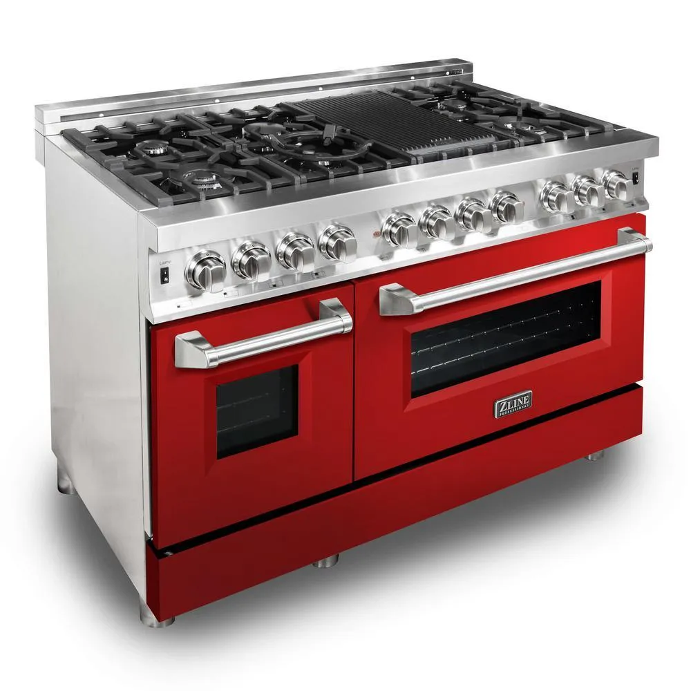 ZLINE 48 in. Professional Dual Fuel Range in Stainless Steel (RA48), photo 21 of 21