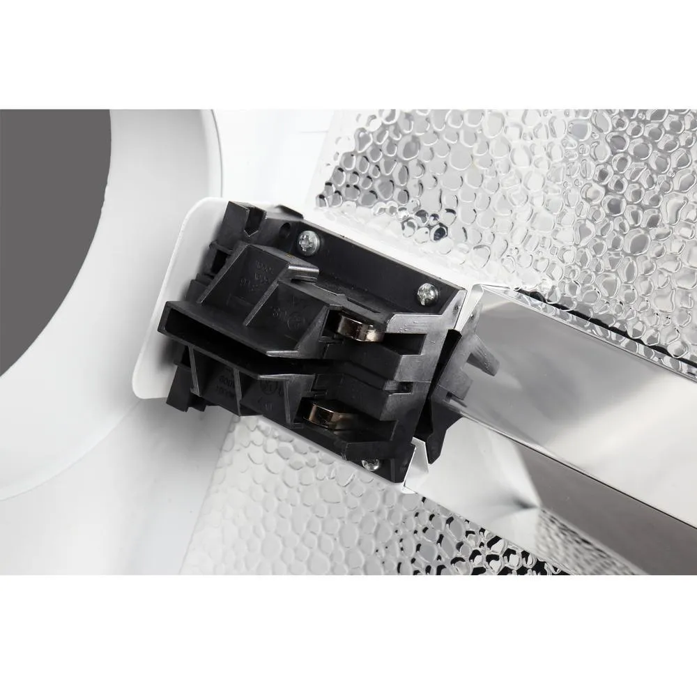 Double Ended Large Air Cooled with 6 in. Duct and Glass Panel Grow Light Reflector for up to 1000-Watt, photo 4 of 4