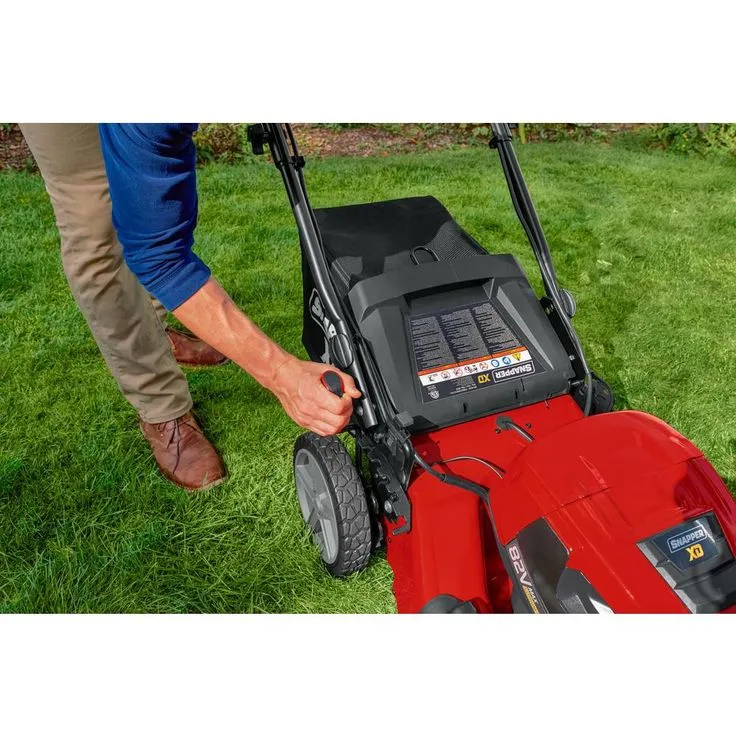 Snapper XD 19 in. 82-Volt Lithium-Ion Cordless Battery Step Sense Walk Behind Self Propelled Mower with 2.0 Battery and Charger, photo 10 of 10