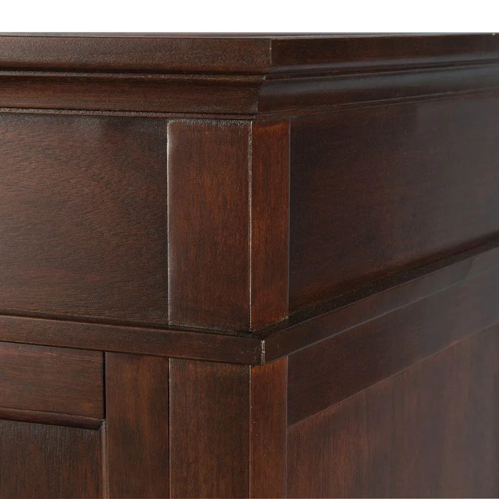 Ashburn 48 in. W Bath Vanity Cabinet Only in Mahogany, photo 11 of 26