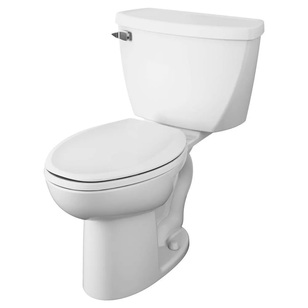 Cadet 2-Piece 1.6 GPF Tall Height Pressure-Assisted Elongated Toilet in White, Seat Not Included, photo 7 of 7