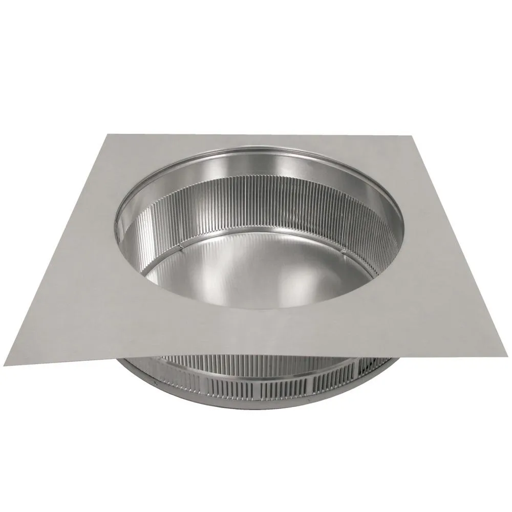 Active Ventilation 14 in. Dia Aluminum Roof Louver Exhaust Vent in Mill Finish, photo 3 of 12