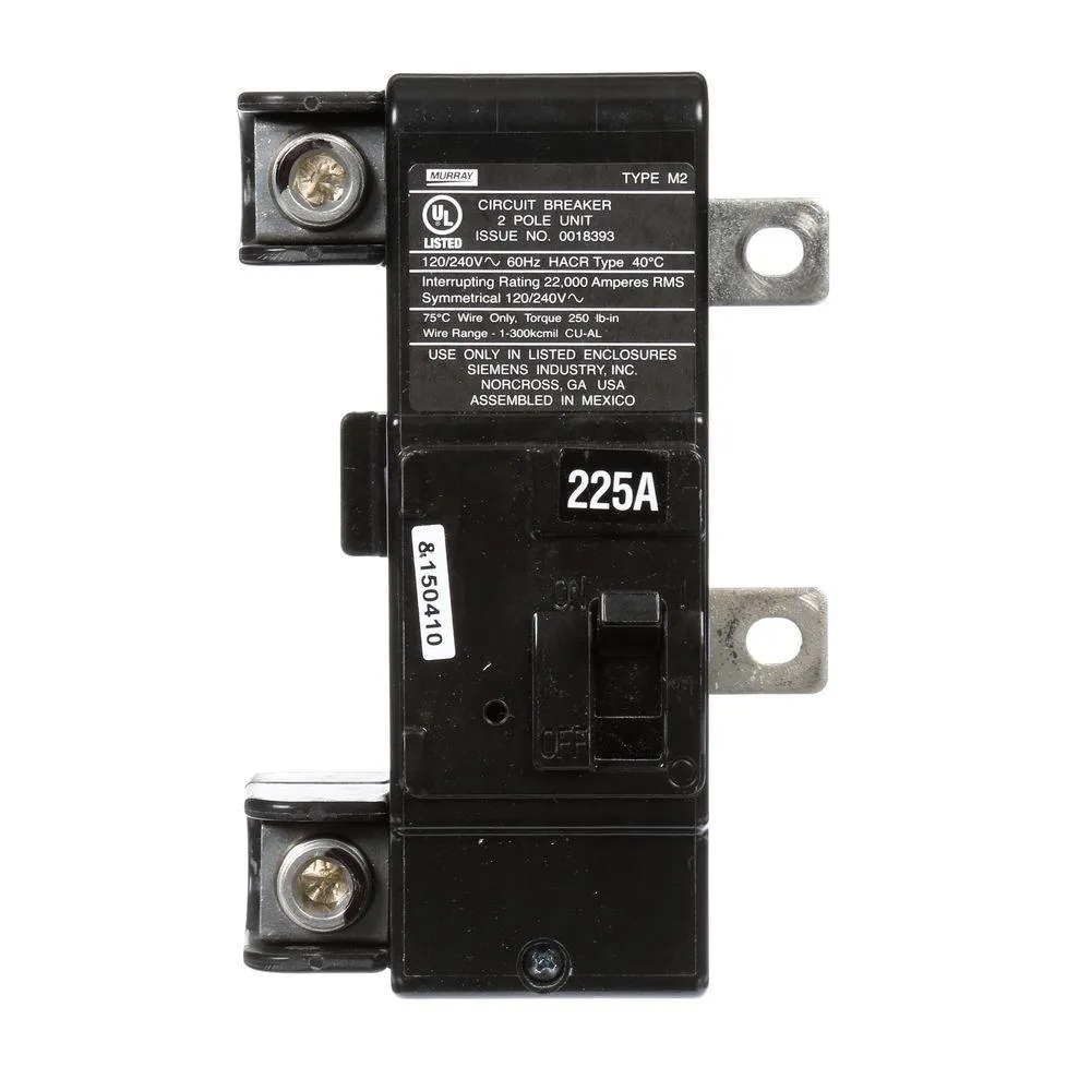Siemens 200 Amp Double-Pole Main Breaker Converter, photo 9 of 9