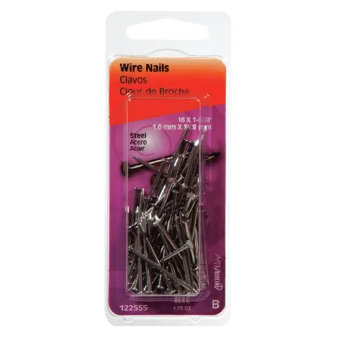 16 Ga. Bright Steel Wire Nails (1-1/4 in., 1.75 oz)
