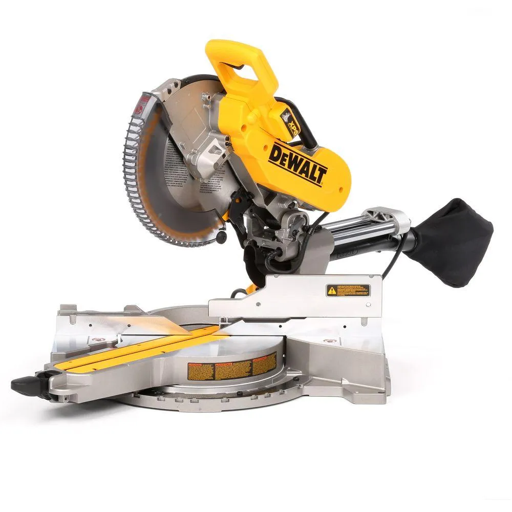 DEWALT 15 Amp Corded 12 in. Sliding Miter Saw with Bonus Heavy-Duty Miter Saw Stand, photo 3 of 14