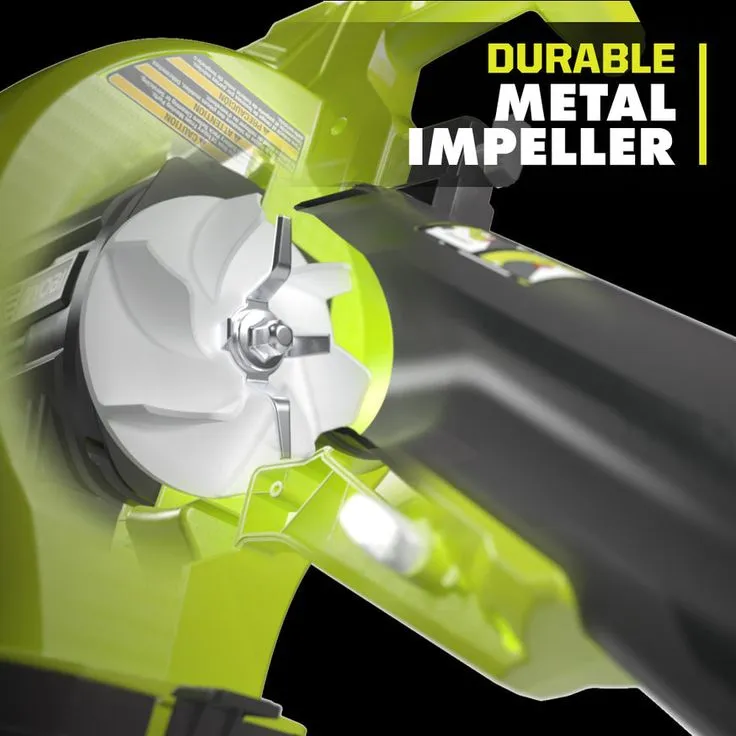 RYOBI 40-Volt Lithium-Ion Cordless Leaf Vacuum/Mulcher with 4.0 Ah Battery and Charger Included, photo 5 of 8