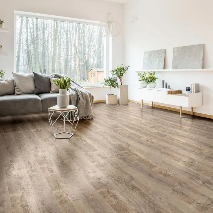MSI Woodland Rustic Pecan 7 in. x 48 in. Rigid Core Luxury Vinyl Plank Flooring (23.8 sq. ft. / case), photo 8 of 12