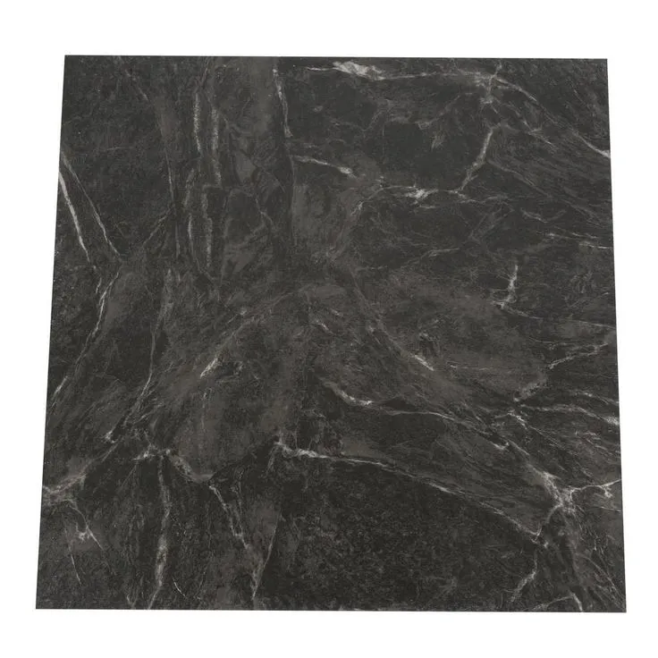 TrafficMASTER Black Marble 12 in. x 12 in. Peel and Stick Vinyl Tile (30 sq. ft. / case), photo 8 of 8